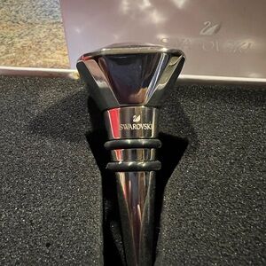 Swarovski Silver Wine Bottle Stopper